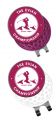 Polo logots Chervo : Marqueur balle clip casquette couleurs
